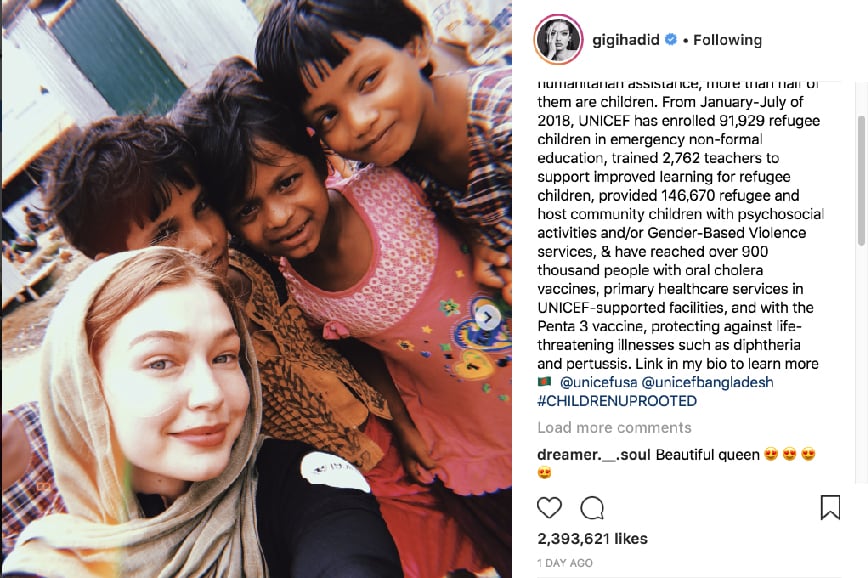 Palestinian American Supermodel Gigi Hadid Wins The Internet