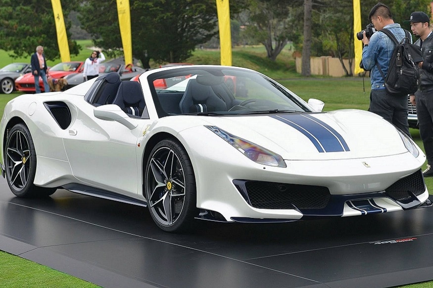 New Ferrari 488 Pista Spider Unveiled At Pebble Beach