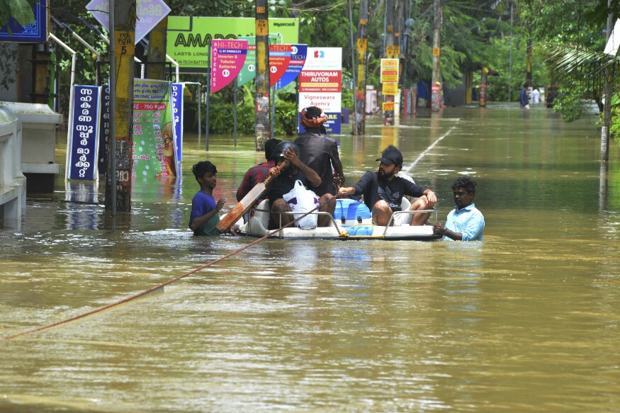 Kerala Floods Map Maps Kerala State Disaster Management Authority