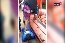 Meet The Hero Who Offered His Back To Help Women Board The Boat
