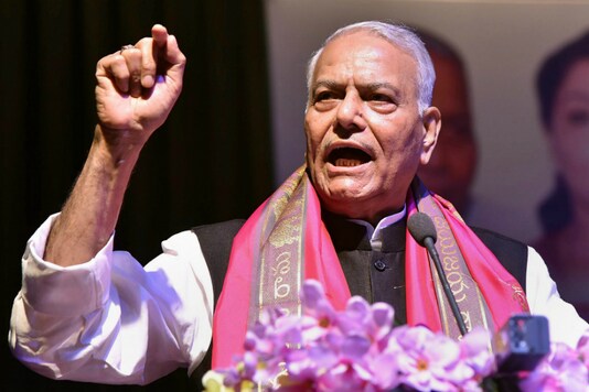 File photo of former Union minister Yashwant Sinha. (PTI)