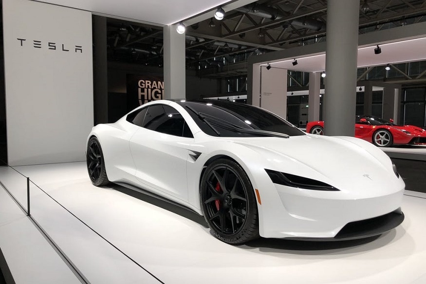 Tesla Roadster Makes European Debut At 2018 Grand Basel Show