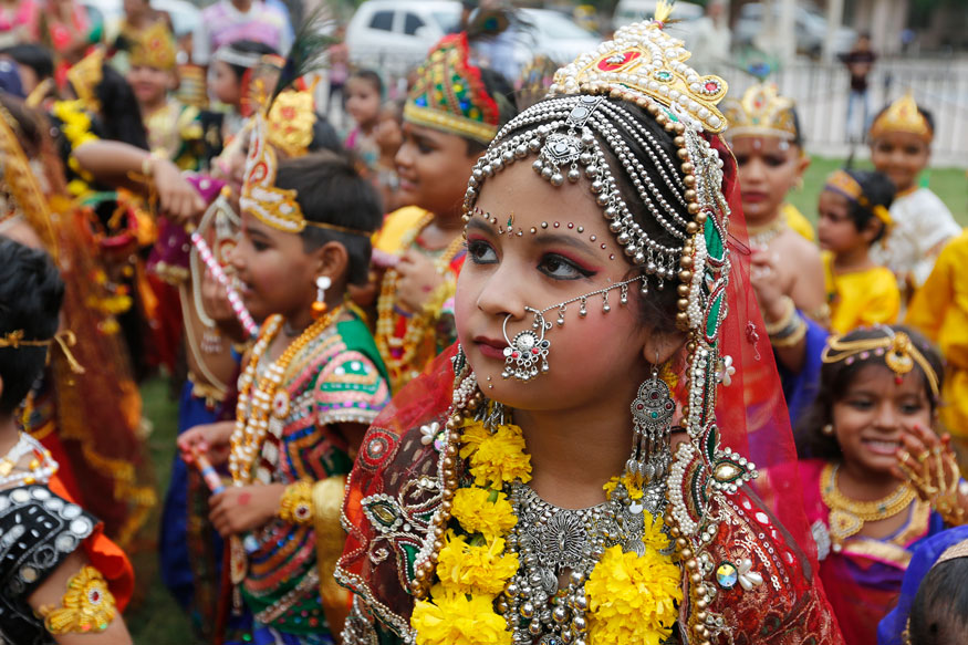 Happy Janmashtami: Cute Kids Dressed as Radha, Krishna & Meera - News18