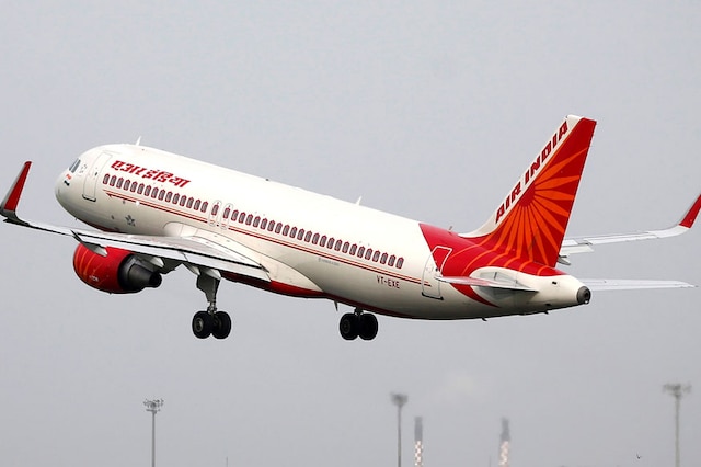 Representative image of an Air India airplane.
