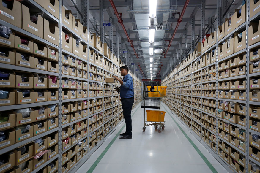 PICS Amazon Launches Largest Fulfilment Centre in Bengaluru Photogallery