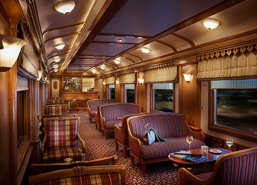 The royal train also boasts of unique features and amenities such as 24*7 Wi-Fi connectivity, cell phones and LCD TVs in every cabin. (Image: Special Arrangement)