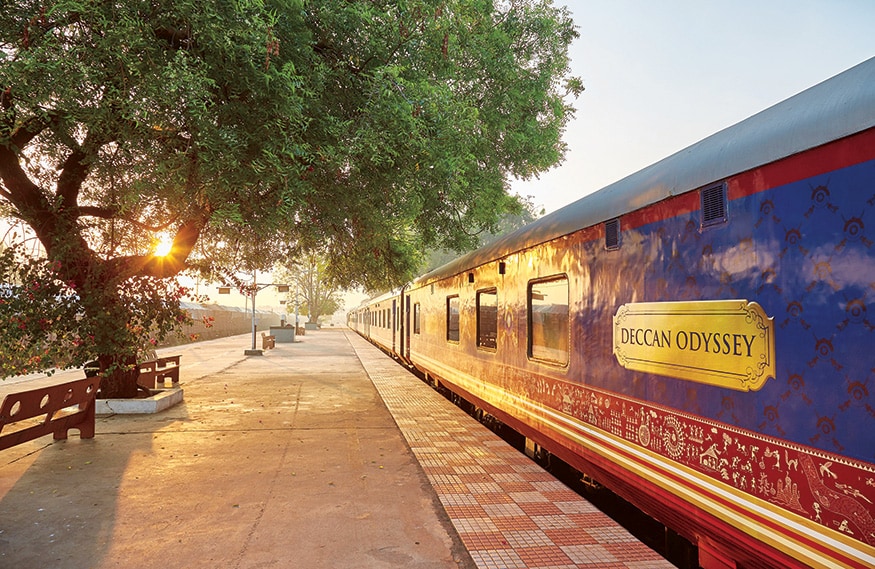 The only luxury train in India that traverses through all the major tourist destinations, Deccan Odyssey is also a gateway to the little known cultural secrets of the country. The country's premier luxury train is known for its majestic journeys and exemplary service. (Image: Special Arrangement)