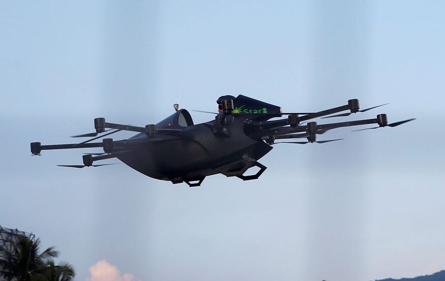 Philippine Inventor Debuts Flying Sports Car Drone; See Pictures - News18