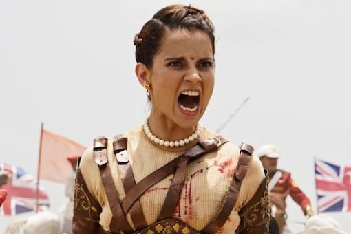Kangana Ranaut in a still from Manikarnika. (Image: Zee Studio)