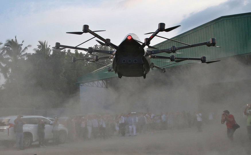 Philippine Inventor Debuts Flying Sports Car Drone; See Pictures - News18
