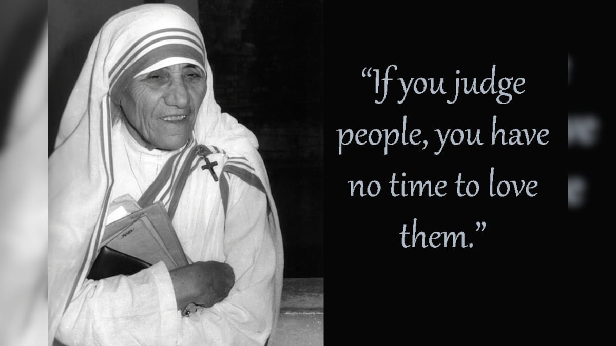 Mother Teresa's 110th Birth Anniversary: Inspiring Quotes - News18