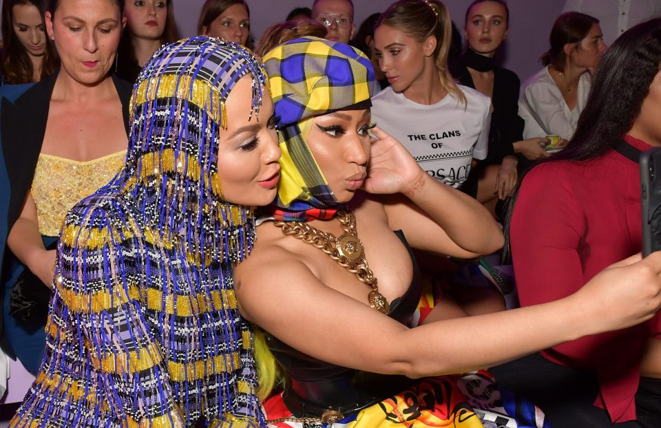 Milan Fashion Week: Nicki Minaj, Leona Lewis and Rita Ora Ooze Glamour in  Versace Prints - News18