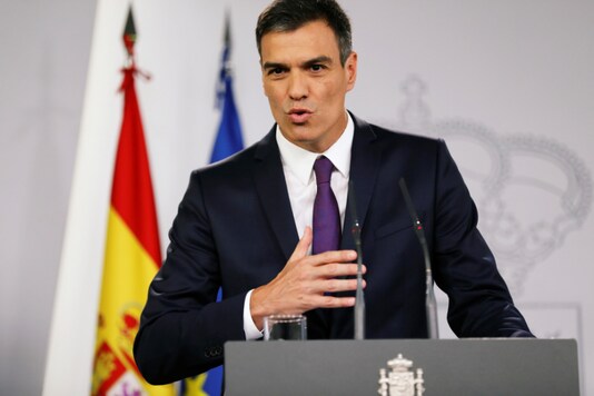 File photo of Spanish Prime Minister Pedro Sanchez.