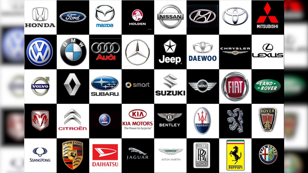 Car Logo with horse symbols on them and sign, new logo meaning and