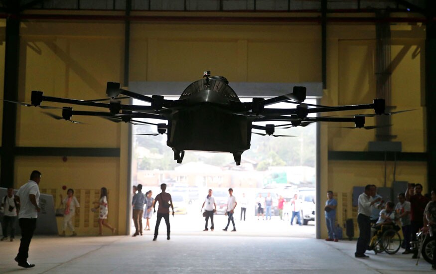 Philippine Inventor Debuts Flying Sports Car Drone; See Pictures - News18