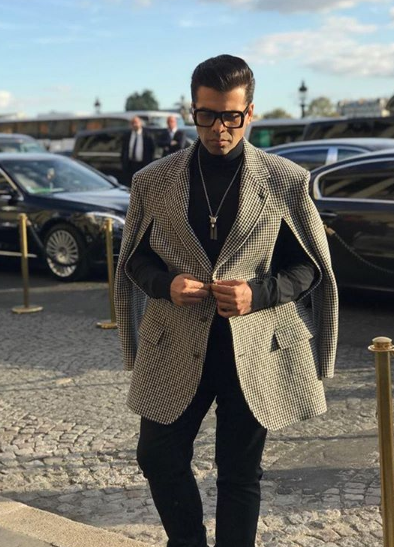 'Sholay Ka Thakur': Karan Johar Mocked for Wearing This Stylish Blazer ...