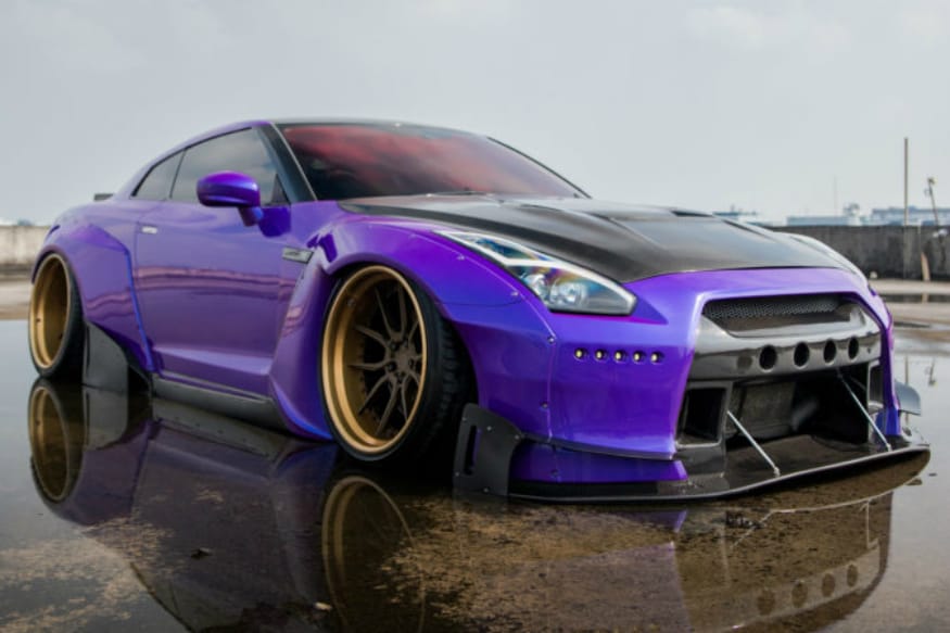 This Modified Nissan Gt R From Adv1 Wheels Looks Like A Low