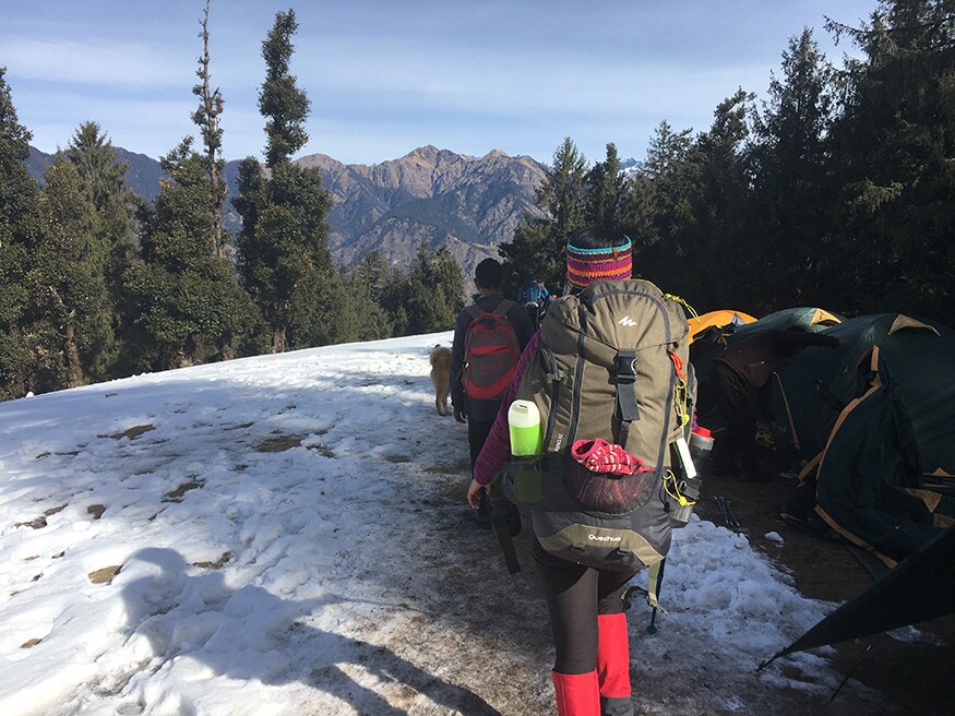 Heading back to the Sankari base with a heavy heart. (Image: Sneha Mitra)