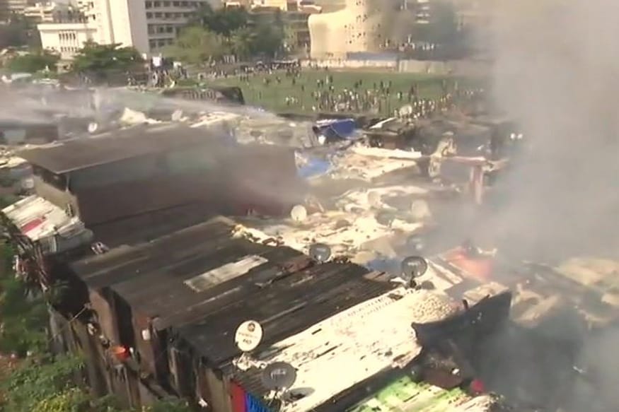 Major Fire at Slum in Mumbai's Bandra, No Loss of Life Reported