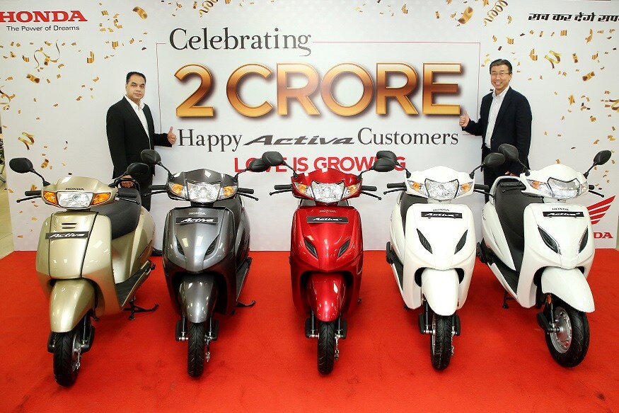 Honda Activa Crosses 2 Crore Sales Milestone, Creates Record in India