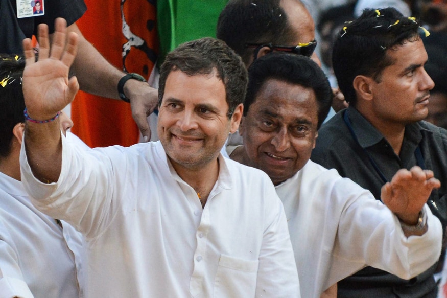 'Narmada Bhakt' Rahul Gandhi Begins Roadshow in MP's Jabalpur