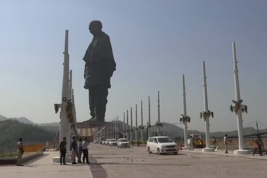 Sardar Vallabhbhai's Statue, Twice the Height of Statue of Liberty to be Unveiled by PM Modi in Gujarat Tomorrow
