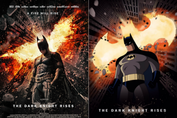 the dark knight movie posters