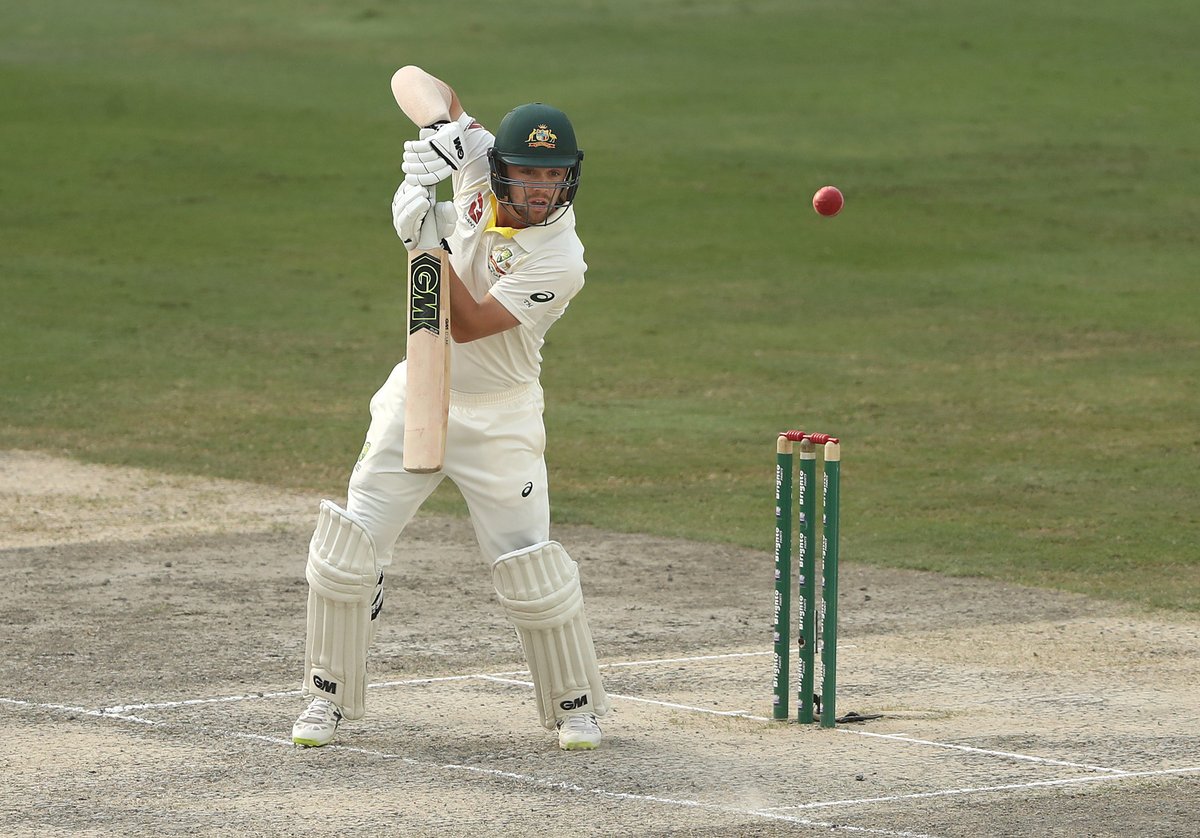 In Pics | Pakistan vs Australia, First Test, Day 4 at Dubai In Pics | Pakistan vs Australia, First Test, Day 4 at Dubai