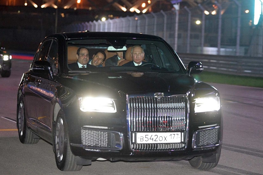 Vladimir Putin Drives Around Turkish President in His New ...