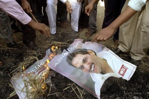 CRICKET-INDIA-MATCH FIXING-AZHARUDDIN-BURN