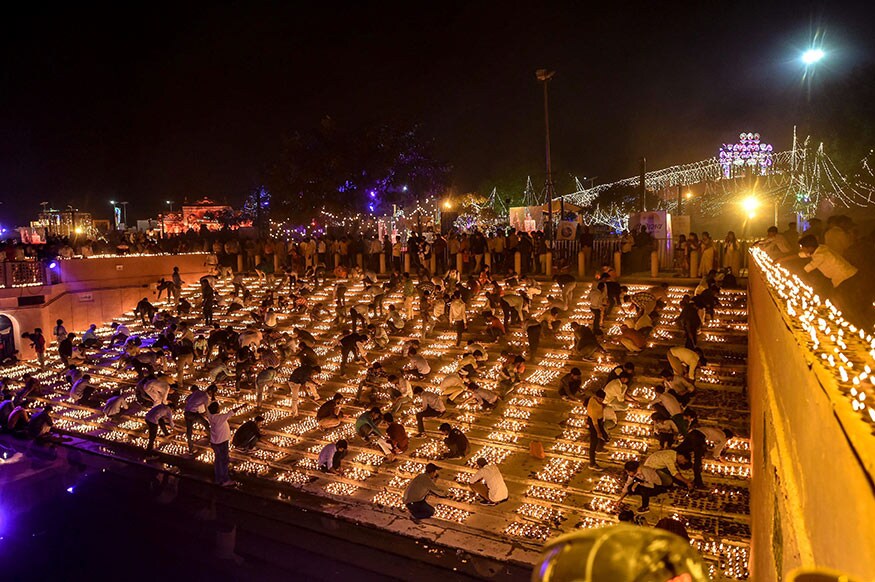 Deepotsav 2018: Ayodhya Creates Guinness Record With Diwali Diyas ...