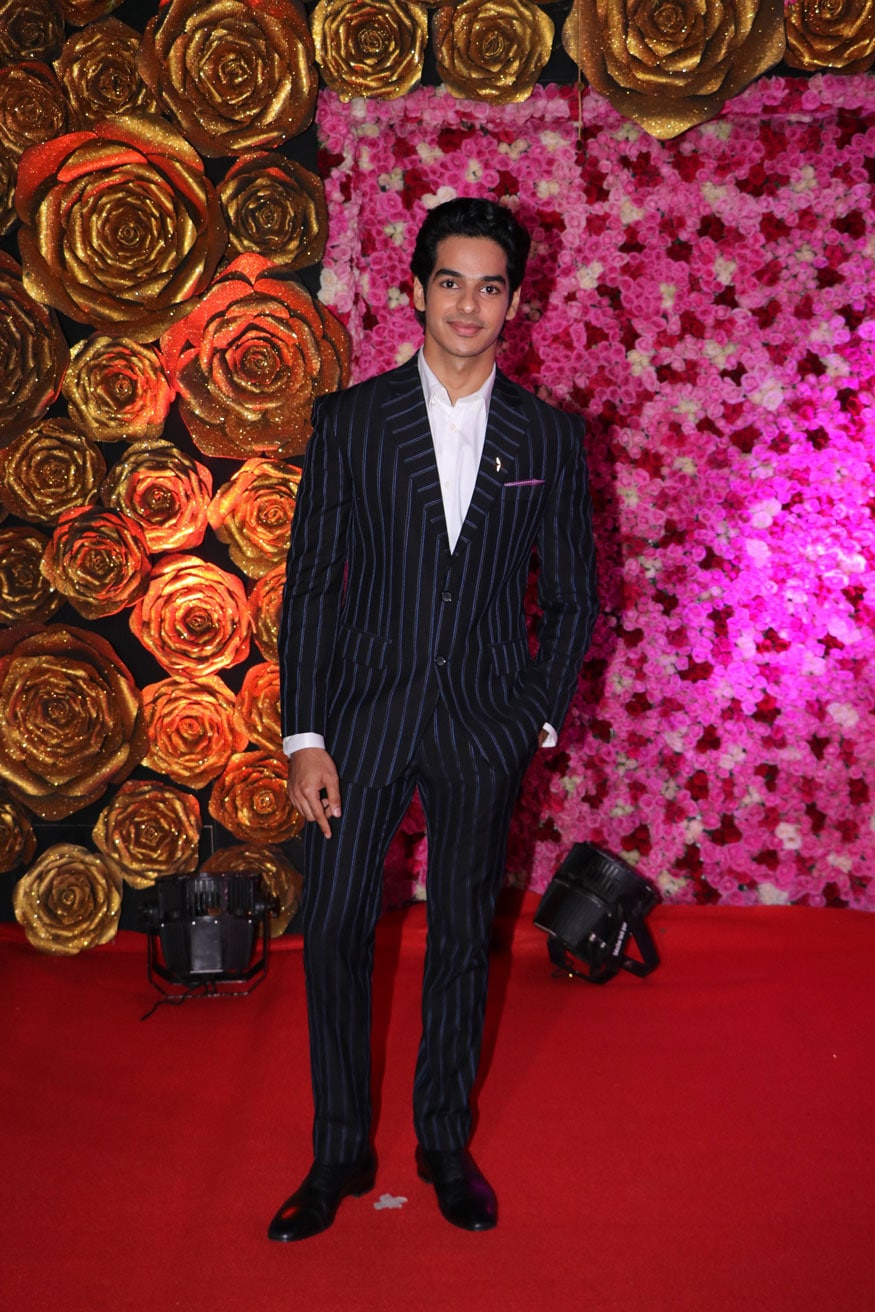 Ishaan Khatter attends the Lux Golden Rose Awards 2018 in Mumbai. (Image: Viral Bhayani)