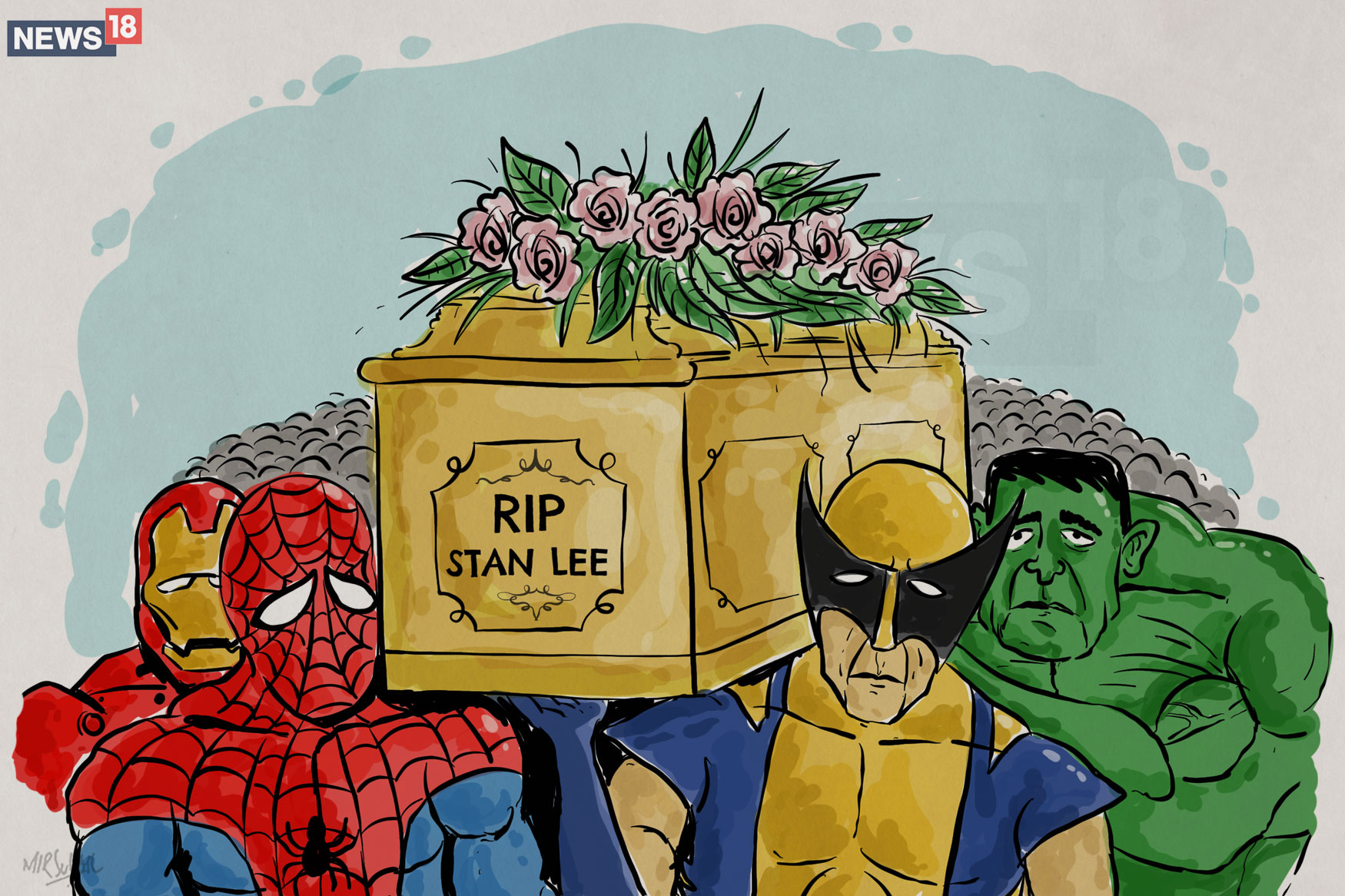Stan Lee's Creations were Humans First and Superheroes Later