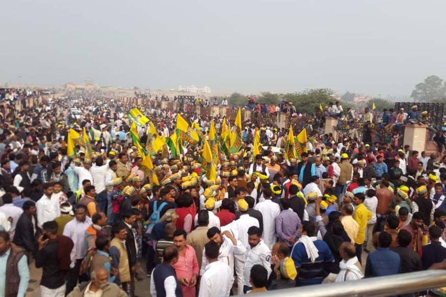 Thousands Throng Lucknow Streets as Raja Bhaiya Launches Party on Anti ...