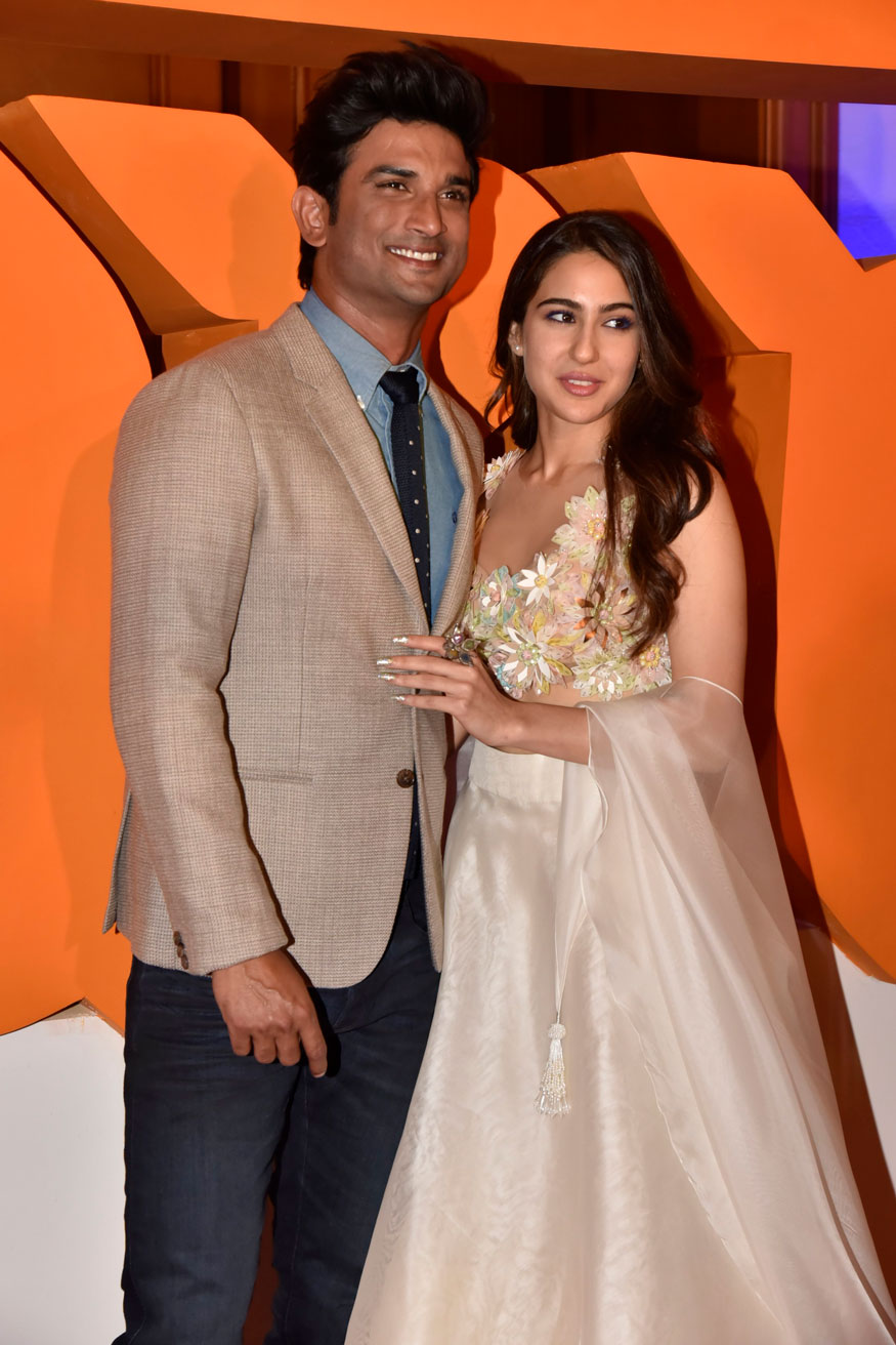 Sara Rajput Sara Ali Khan, Sushant Singh Rajput Launch 'Kedarnath' Trailer - News18
