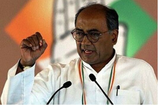 File photo of  senior Congress leader Digvijaya Singh.