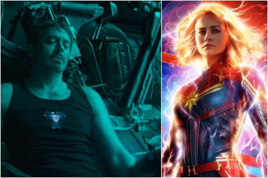 Where Is Captain Marvel In Avengers Endgame Trailer