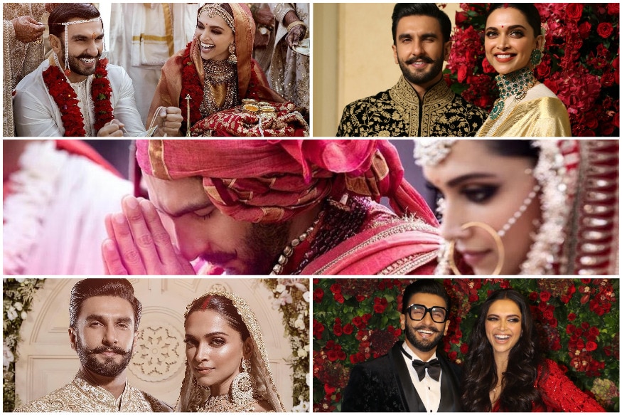 Deepika Padukone, Ranveer Singh wedding reception in Bengaluru: Newlyweds  pose for photos - Photos News , Firstpost