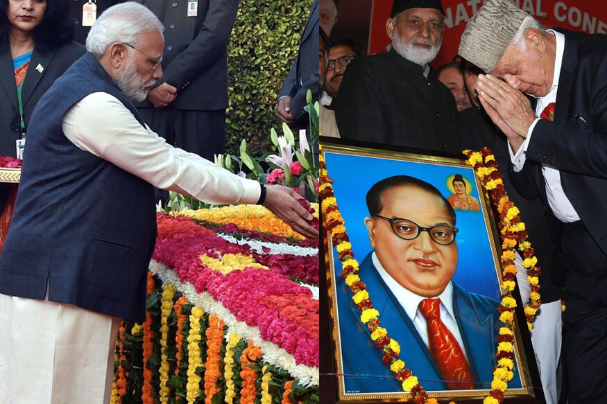 Political Leaders Pay Tribute to Dr Ambedkar on Death Anniversary - News18