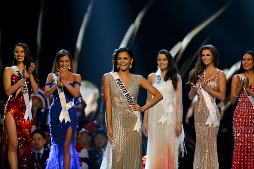  ൡ  ҹ  5 ѹѺá 㹡觢ѹ Miss Universe 駷 67 ا෾  (Ҿ: AP)