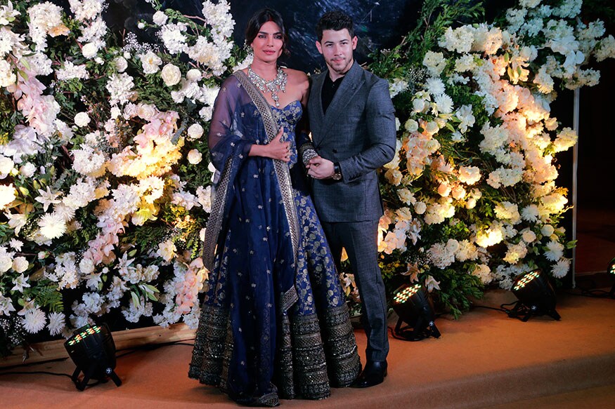 Priyanka Chopra and Nick Jonas at Isha Ambani's Engagement | Vogue India |  Vogue India