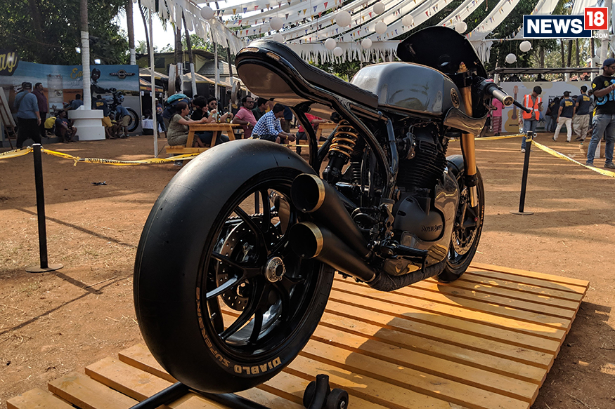 This Royal Enfield Continental GT 650 Modified by Rajputana Customs is