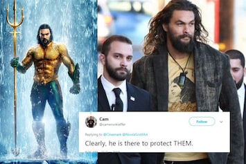 Why Does Aquaman Need Bodyguards Twitter Has A Laugh After Digging Up Old Photo Of Jason Momoa