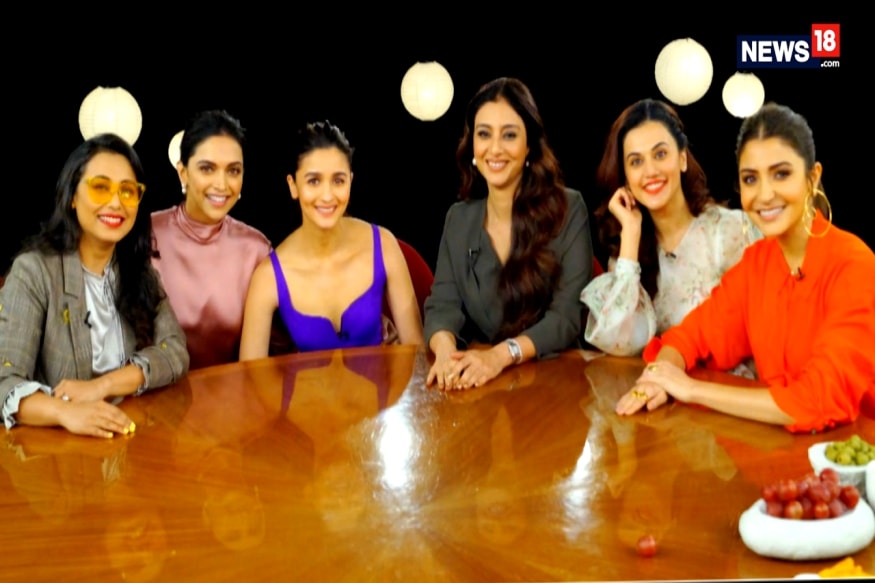 Tete-a-Tete With Rani, Deepika, Alia , Anushka, Tabu And Taapsee On One Table
