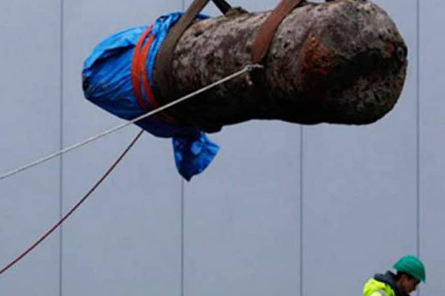 WW-II Bomb With US Army Markings Found During Dredging Operations in Kolkata