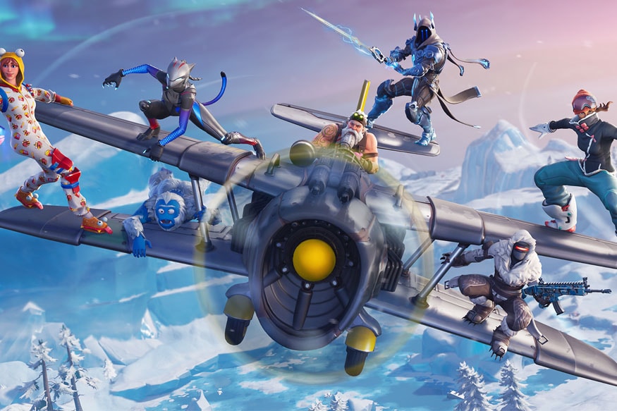 Fortnite Update Introduces Giant Floating Ice Ball Ahead Of Pubg - fortnite update introduces giant floating ice ball ahead of pubg mobile 0 10 5 update roll out watch video news18