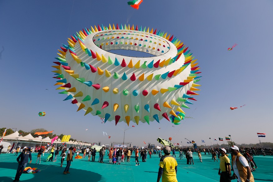PHOTOS International Kite Festival 2019 in Ahmedabad News18