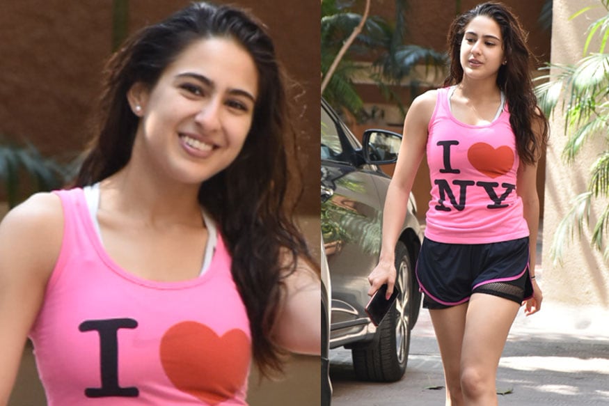 Sara Ali Khan X Video - Sara Ali Khan Spotted Post Her Workout Session! See Pictures ...