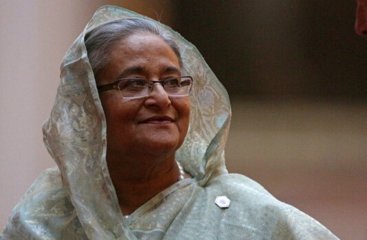 File photo of Bangaldesh PM Sheikh Hasina.  
(Photo: AFP)