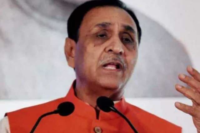 File photo of Gujarat CM Vijay Rupani.